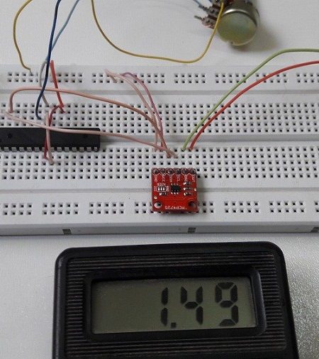 آموزش راه اندازی مبدل دیجیتال به آنالوگ MCP4725