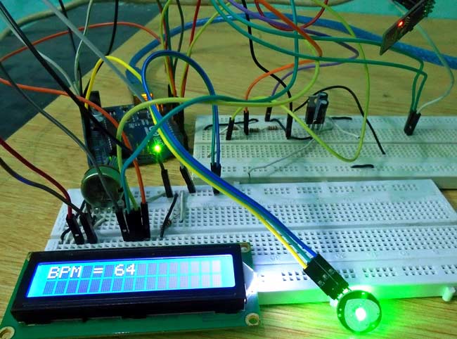مانیتورینگ ضربان قلب بر روی اینترنت بوسیله Arduino و ThingSpeak