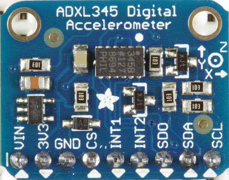 آشنایی با شتاب سنج دیجیتال ADXL345 و کالیبره کردن آن