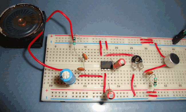 ساخت یک تقویت کننده صدا با LM386